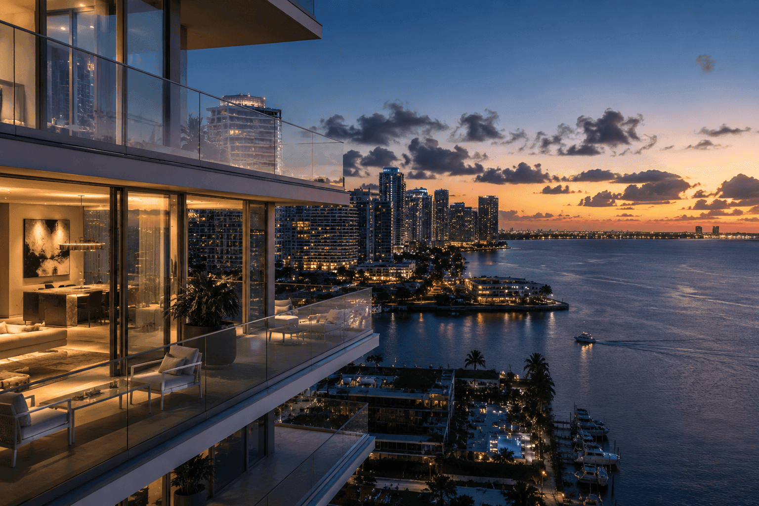 Waterfront Miami Condo